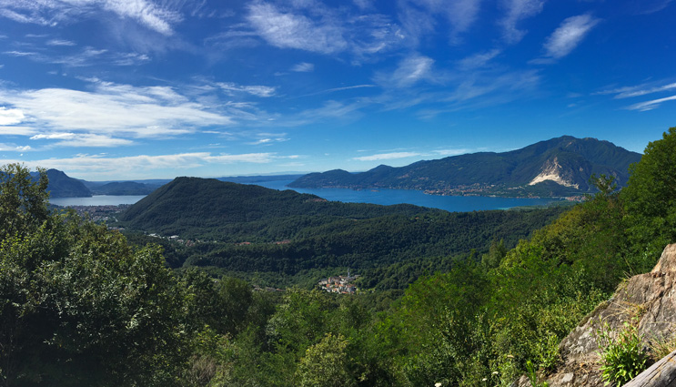 Cosa ne dite di Ferragosto con questo panorama?